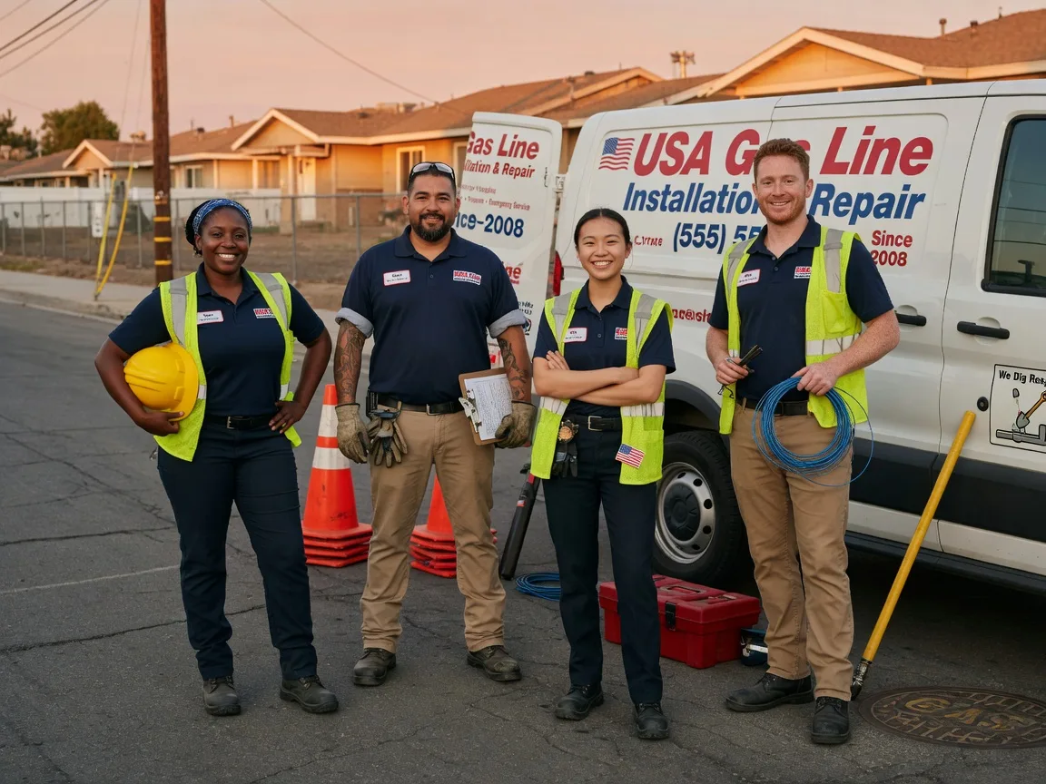 Gas Line Installation company in Massachusetts